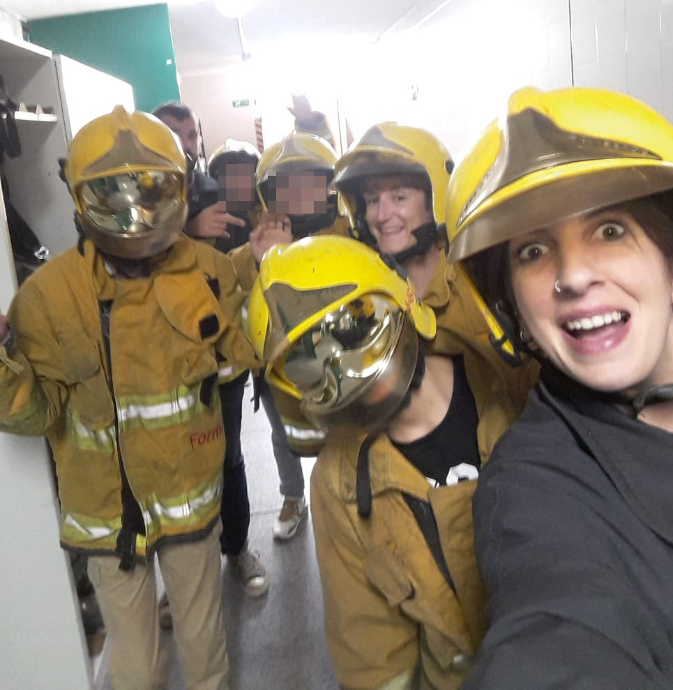 VISITA AL PARQUE DE BOMBEROS DE ALICANTE foto portada